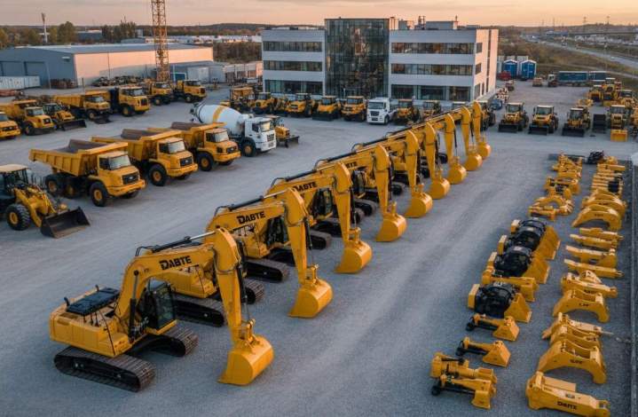Vente de matériels neufs BTP, Aurillac
